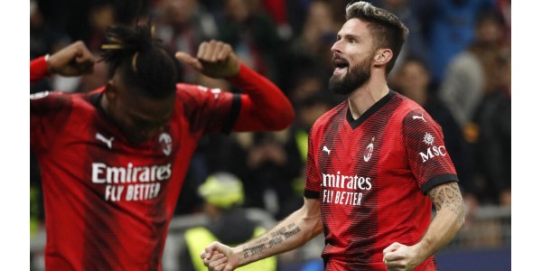 AC Milan conquista sua primeira vitória na Liga dos Campeões nesta temporada